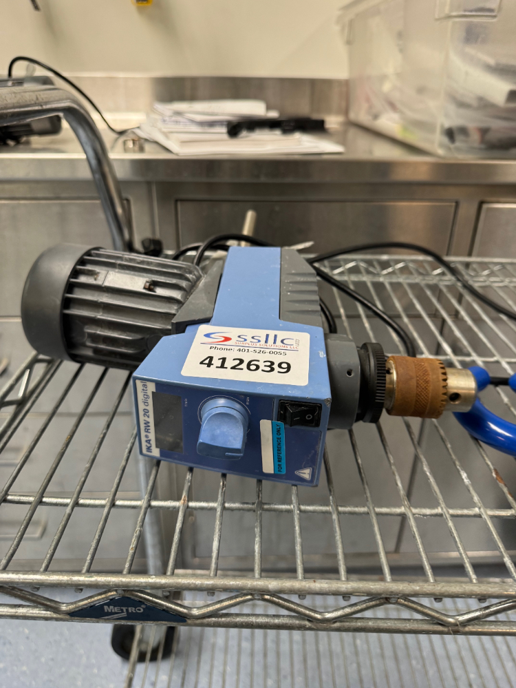 Image of IKA RW 20 digital Overhead Stirrer